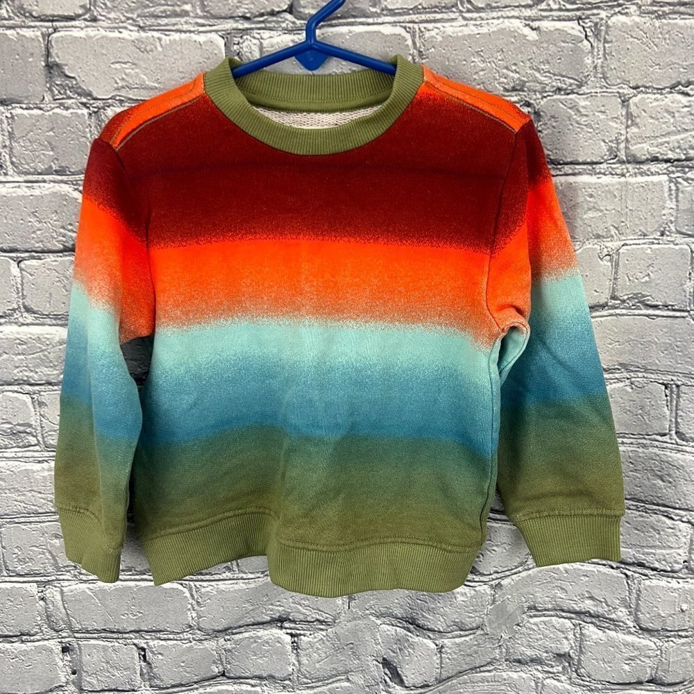 Gymboree Baby Boys Multi Color crewneck Sweatshirt Top NWT 2018 Size 2T